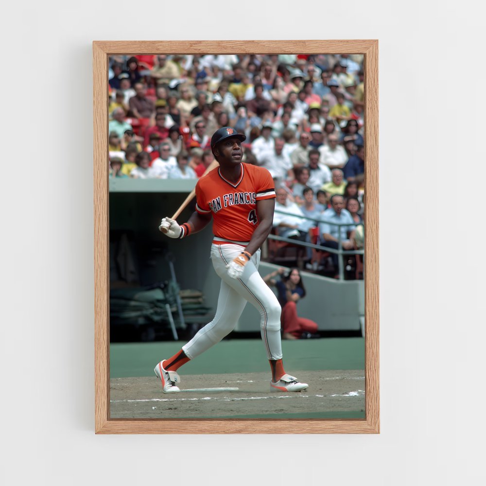 Poster Willie de mccovey – affiche Baseball (vue 4)